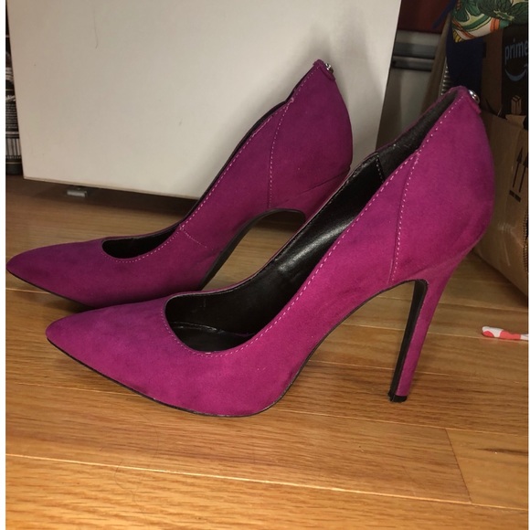 Magenta/pink Guess heels - Picture 3 of 5
